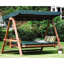 Rivers 3 Seater Swing Sofa Bed with Canopy